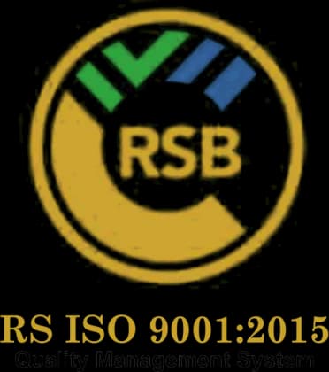Rwanda Standards Board certification mark: RS ISO 9001:2015 Quality Management System
